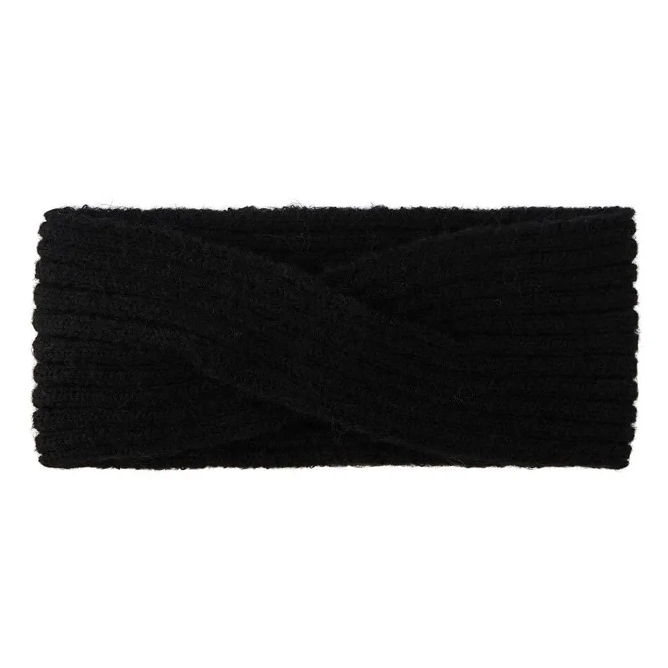 Pieces Pcjeslin Wool Noos BC fascia capelli nera lana