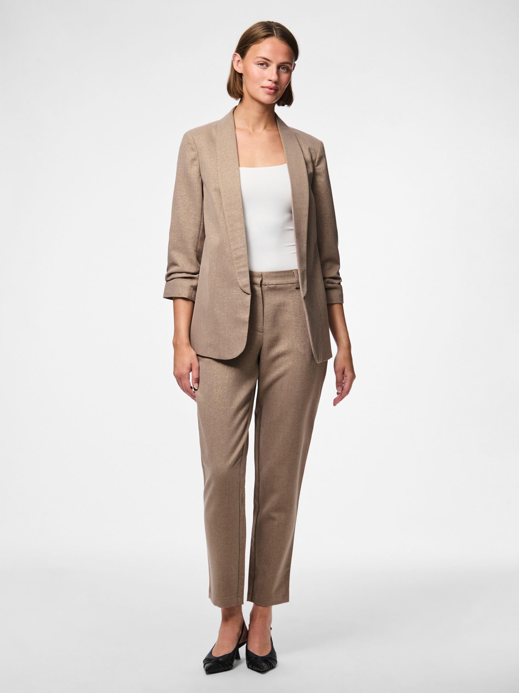 Pieces Pcbosella blazer donna glitter taglia M