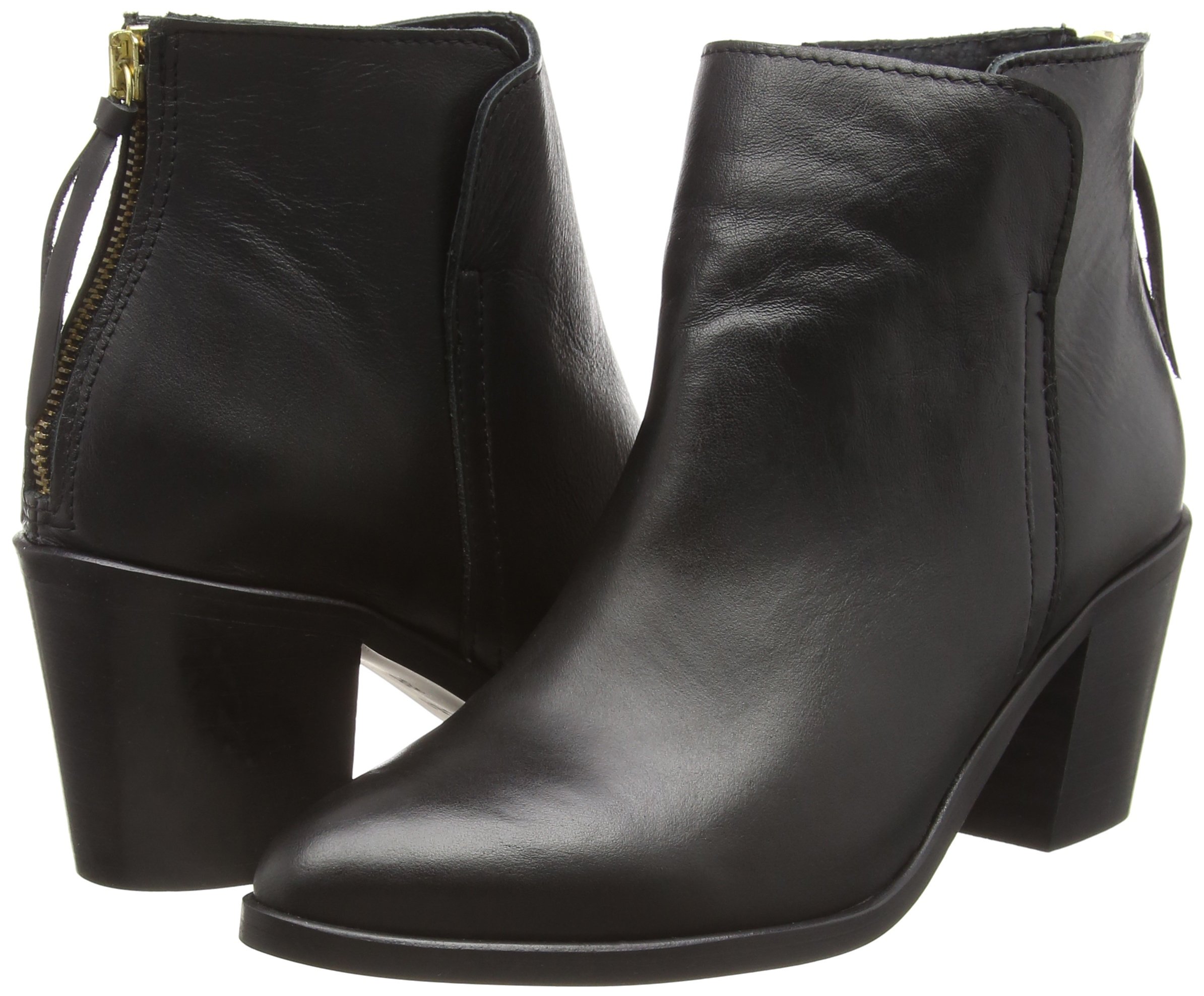Pieces Psdolly stivaletti donna pelle nero