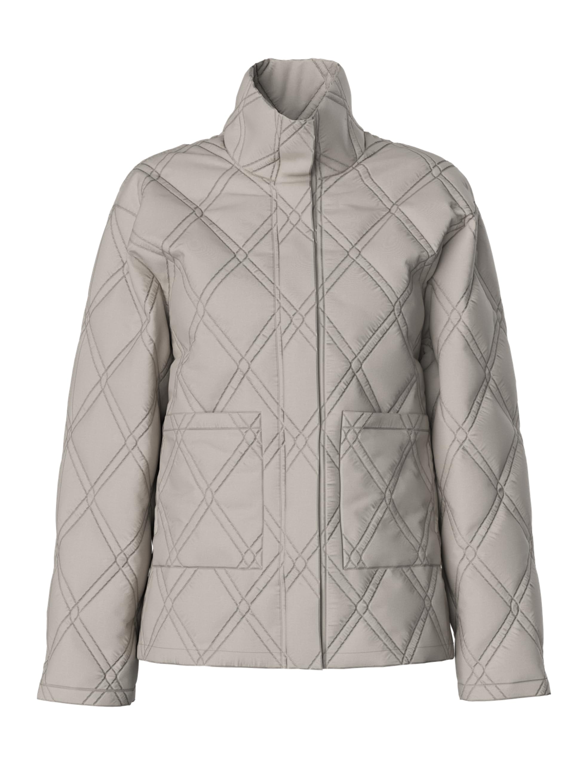 Pieces Pcmista giacca donna trapuntata maniche lunghe