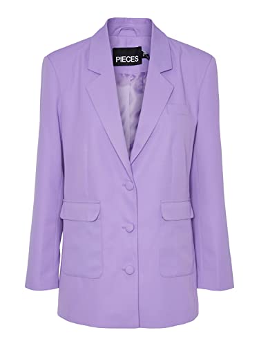 Pieces Pcblayke LS blazer donna Paisley Purple