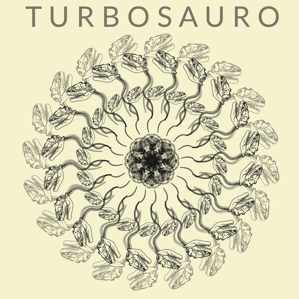 Matrix Music Store Turbosauro Spiral Black Logo t-shirt cotone organico