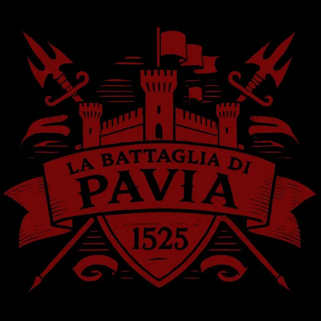 Pavia Battaglia di Pavia Logo t-shirt unisex donna