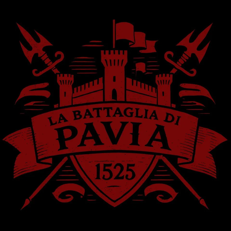 Pavia Battaglia di Pavia Logo t-shirt unisex donna