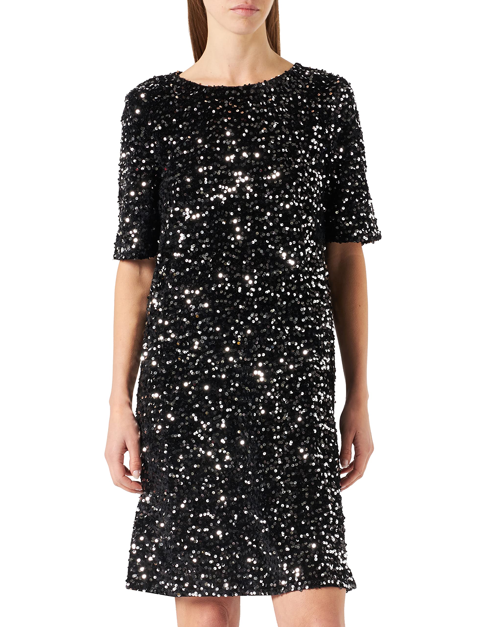 Pieces Pckam SS Abito Donna Verde Erba