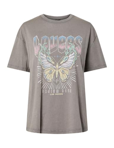 Pieces Pcgene SS t-shirt donna L stampa washed