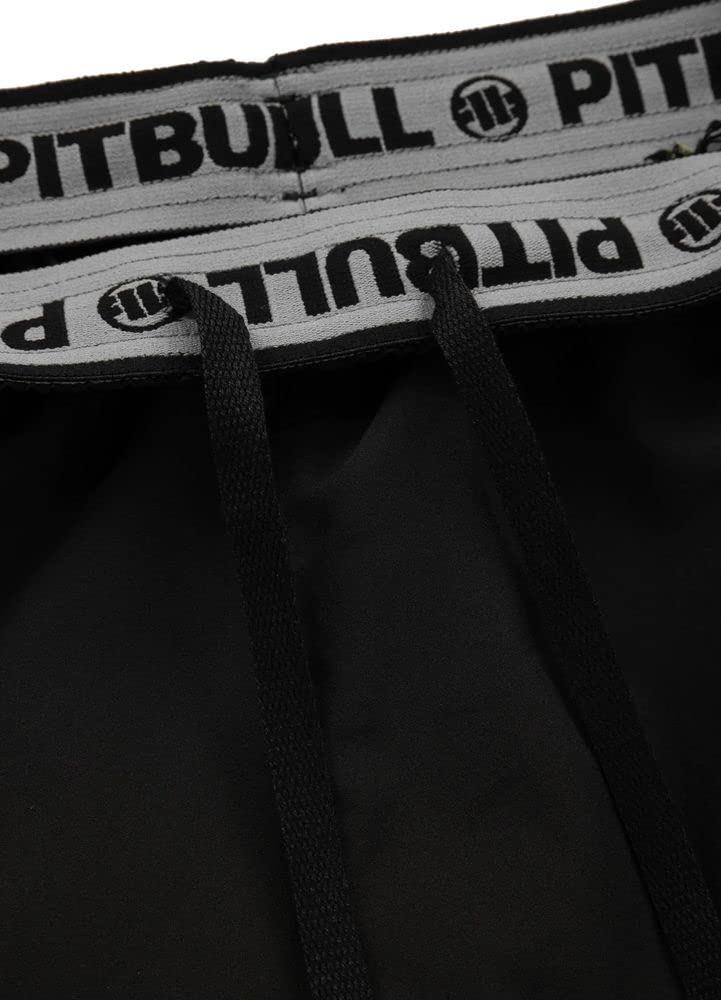Pitbull Small Logo pantaloncini uomo sportivi con tasche