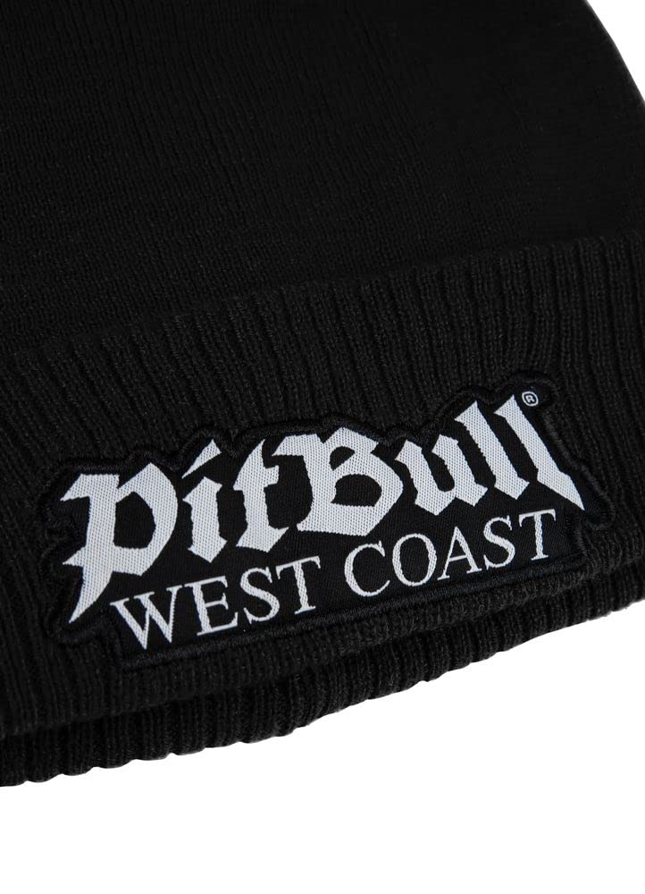 Pit Bull West Coast Bubble One Tone Old Logo berretto invernale nero