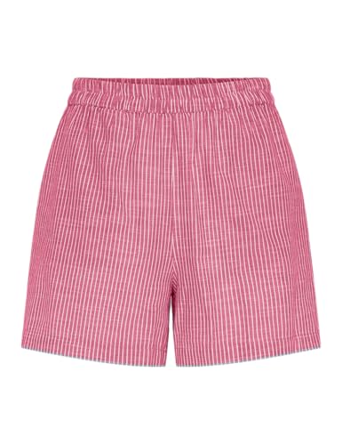 PIECES Pcapia HW Shorts Pantaloncini XS a righe blu