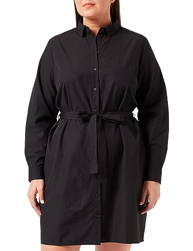 PIECES Pcnika Shirt Tie Dress vestito taglia 44 Plus