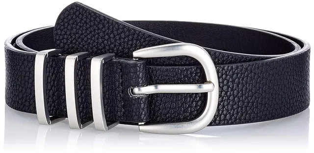 Pieces Pclea Jeans Belt cintura donna 75 cm nero