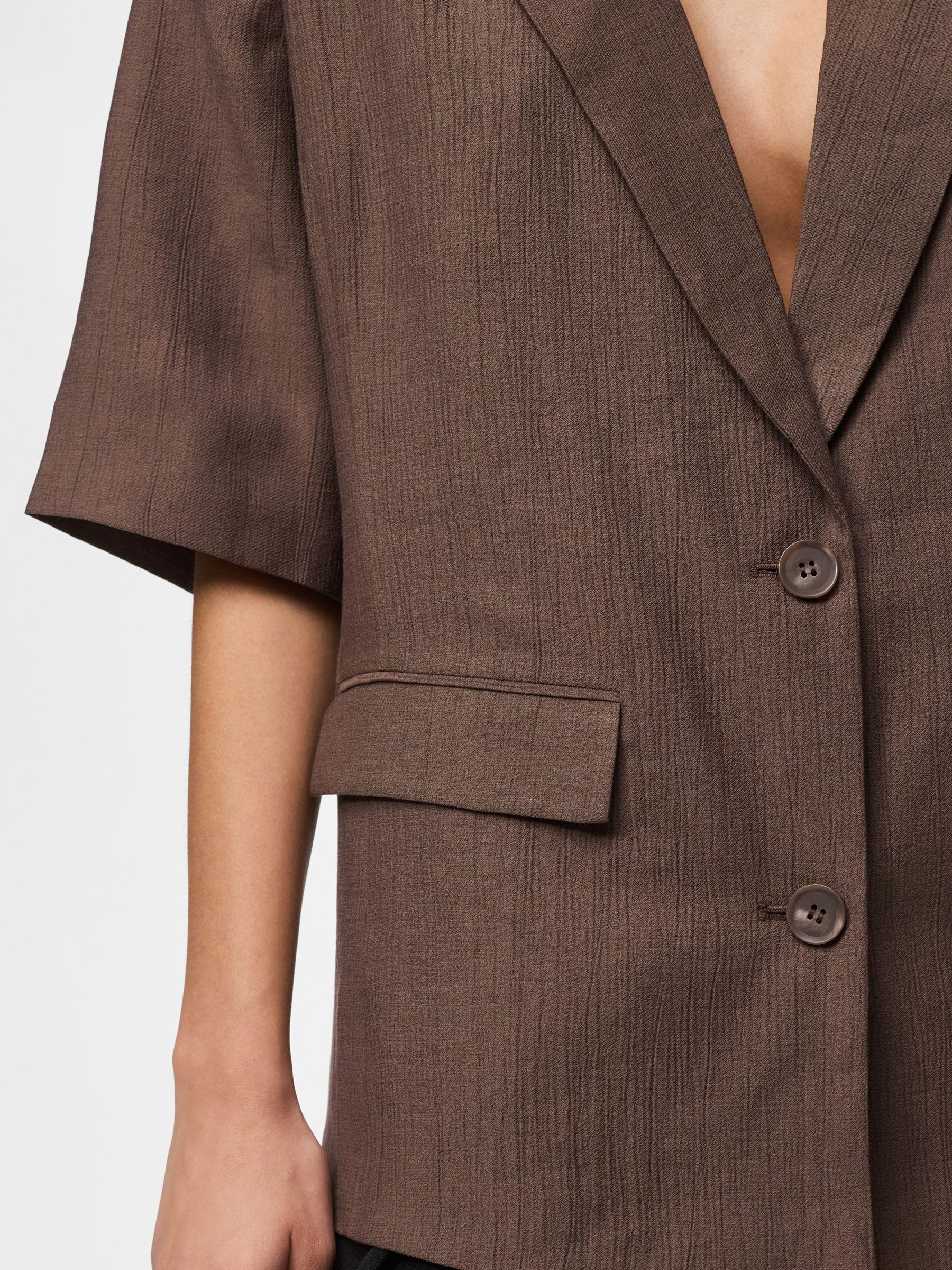 Pieces Pcgerry SS Blazer donna M manica corta