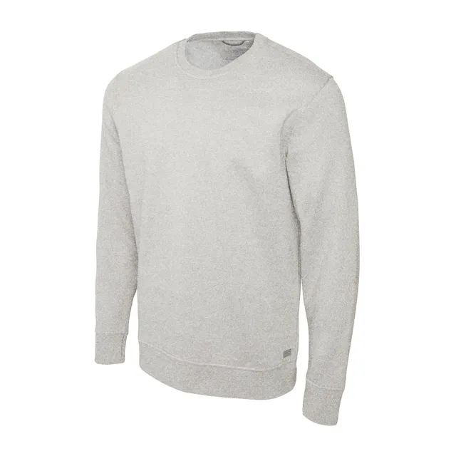 Pelagic Avalon felpa girocollo uomo grigio cotone
