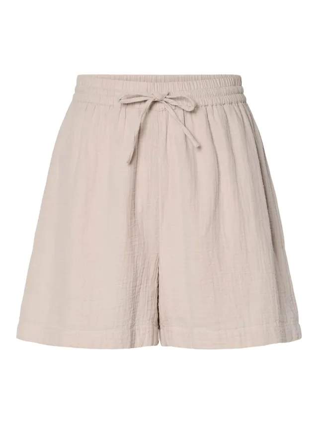 Pieces Pcsastina HW shorts donna Argento taglia XS