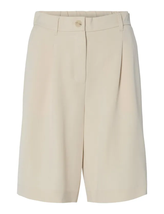 Pieces Pckamil Shorts Pantaloncini XS Conchiglia