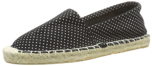 Pieces & Peace Haisha Espadrillos Dots Black espadrillas donna