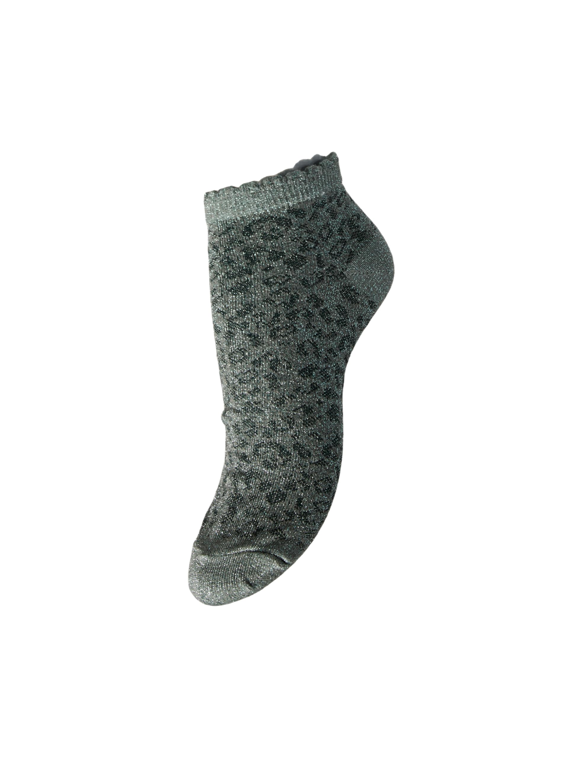 Pieces Pcsebby Glitter Fantasia Calzini Donna Fossile