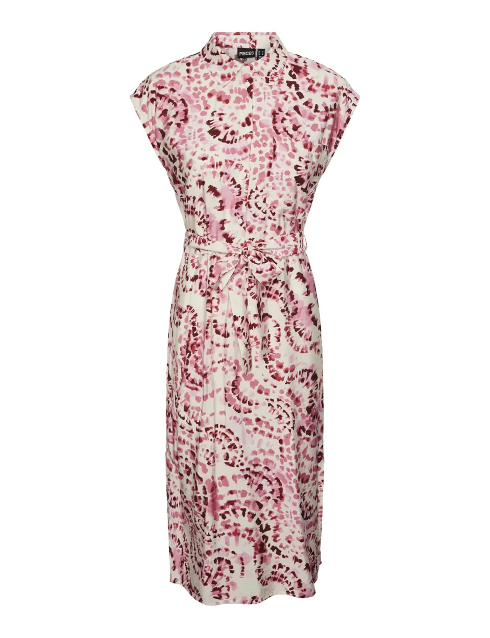 Pieces Pckoi SL Dress abito donna S camicetta