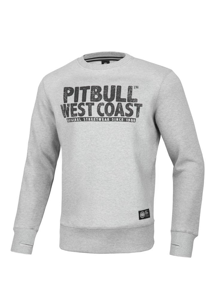 Pit Bull West Coast Mugshot felpa uomo cotone girocollo