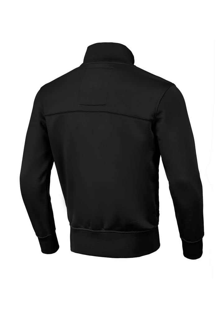 Pitbull Oldschool felpa zip uomo M collo alto