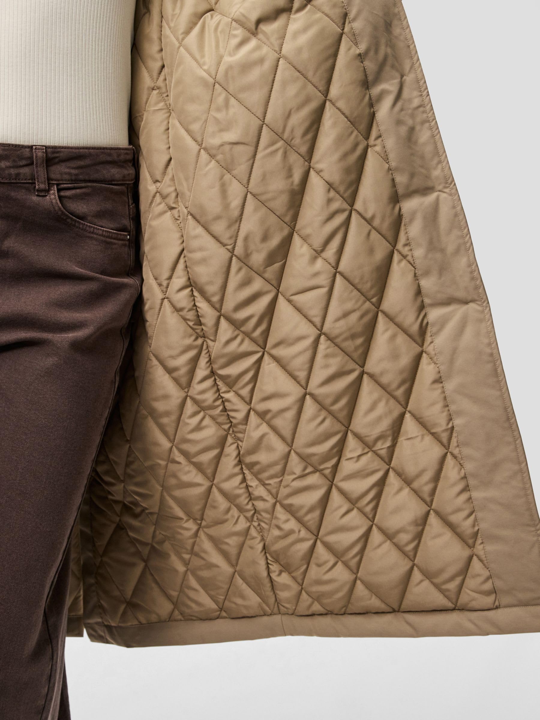 Pieces Pcjorma giacca donna velluto a coste XXL greige