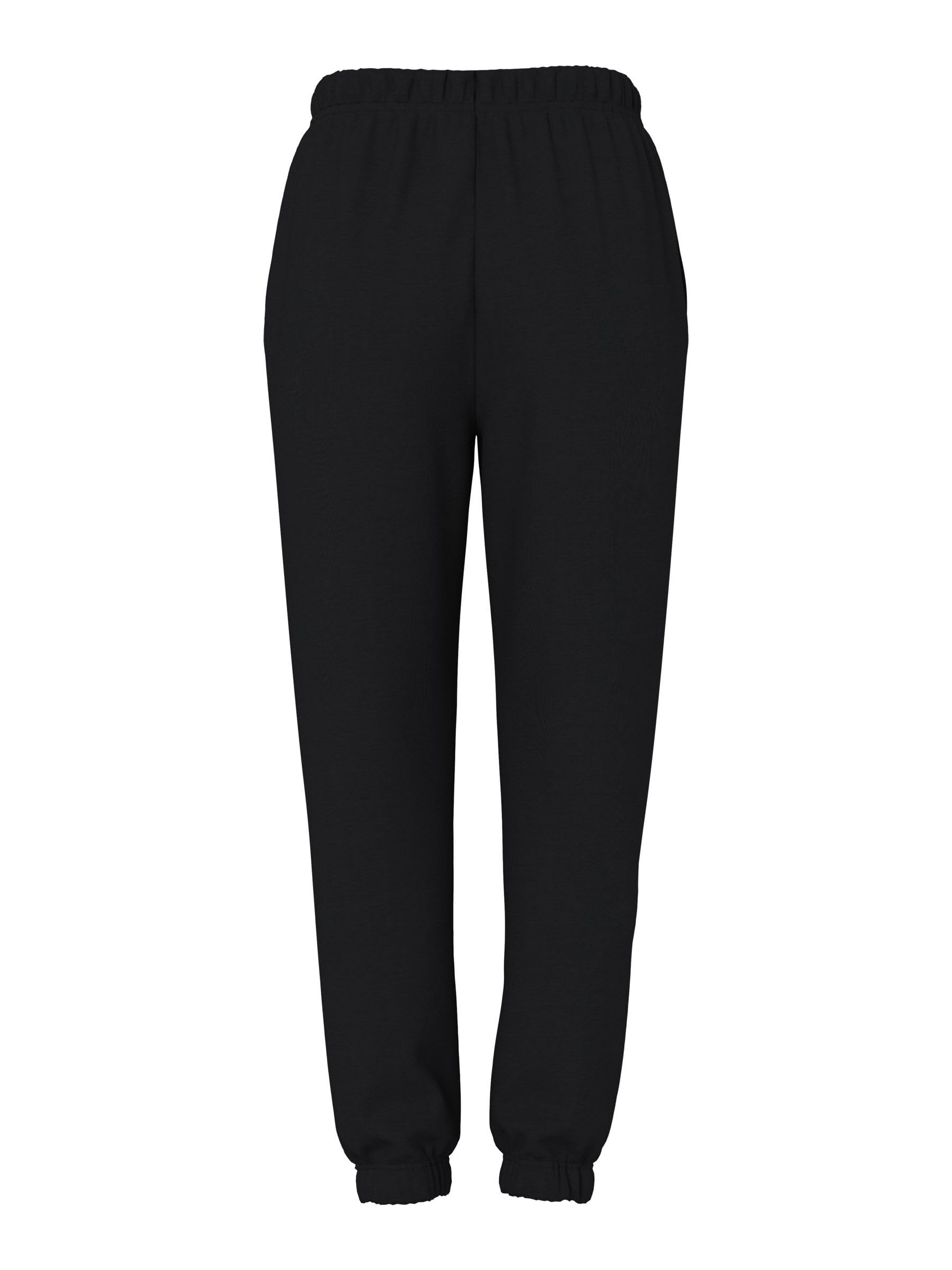 Pieces Pcrisso HW Sweat Pants tuta Nero taglia L cotone