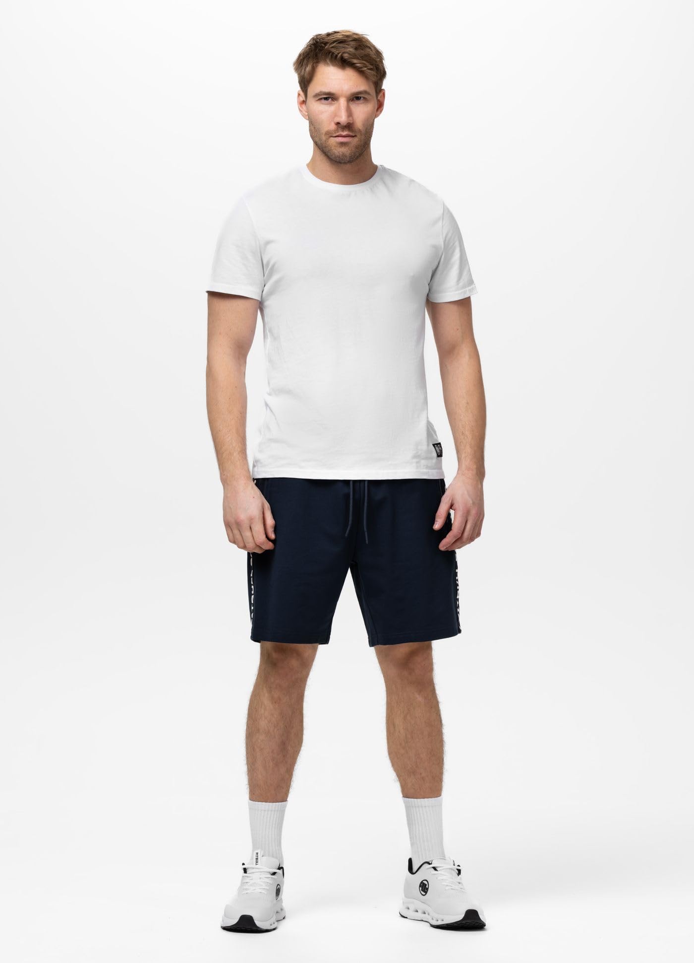 Pitbull Tape Parker shorts uomo L in felpa con zip
