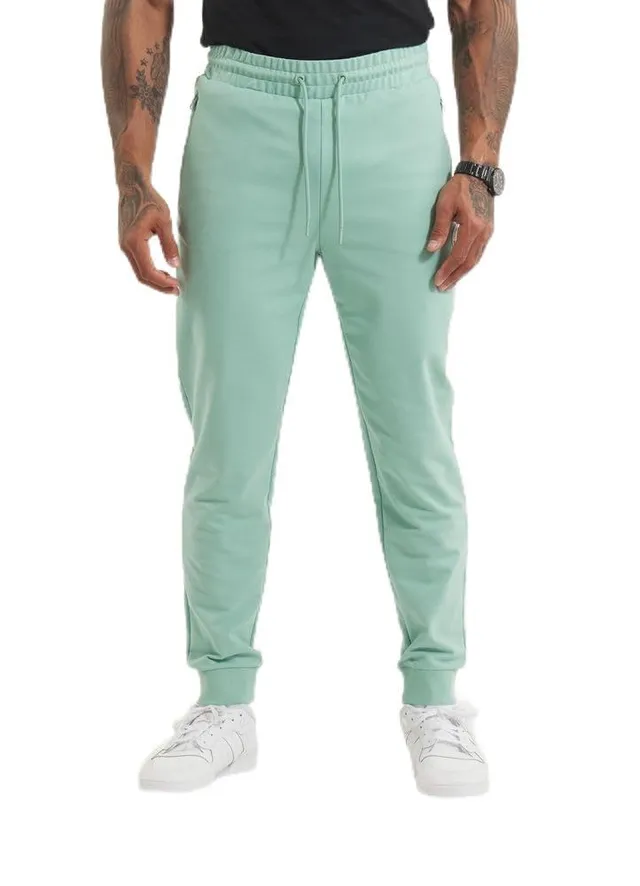 Pitbull Nugget pantaloni tuta uomo gamba affusolata tasche zip