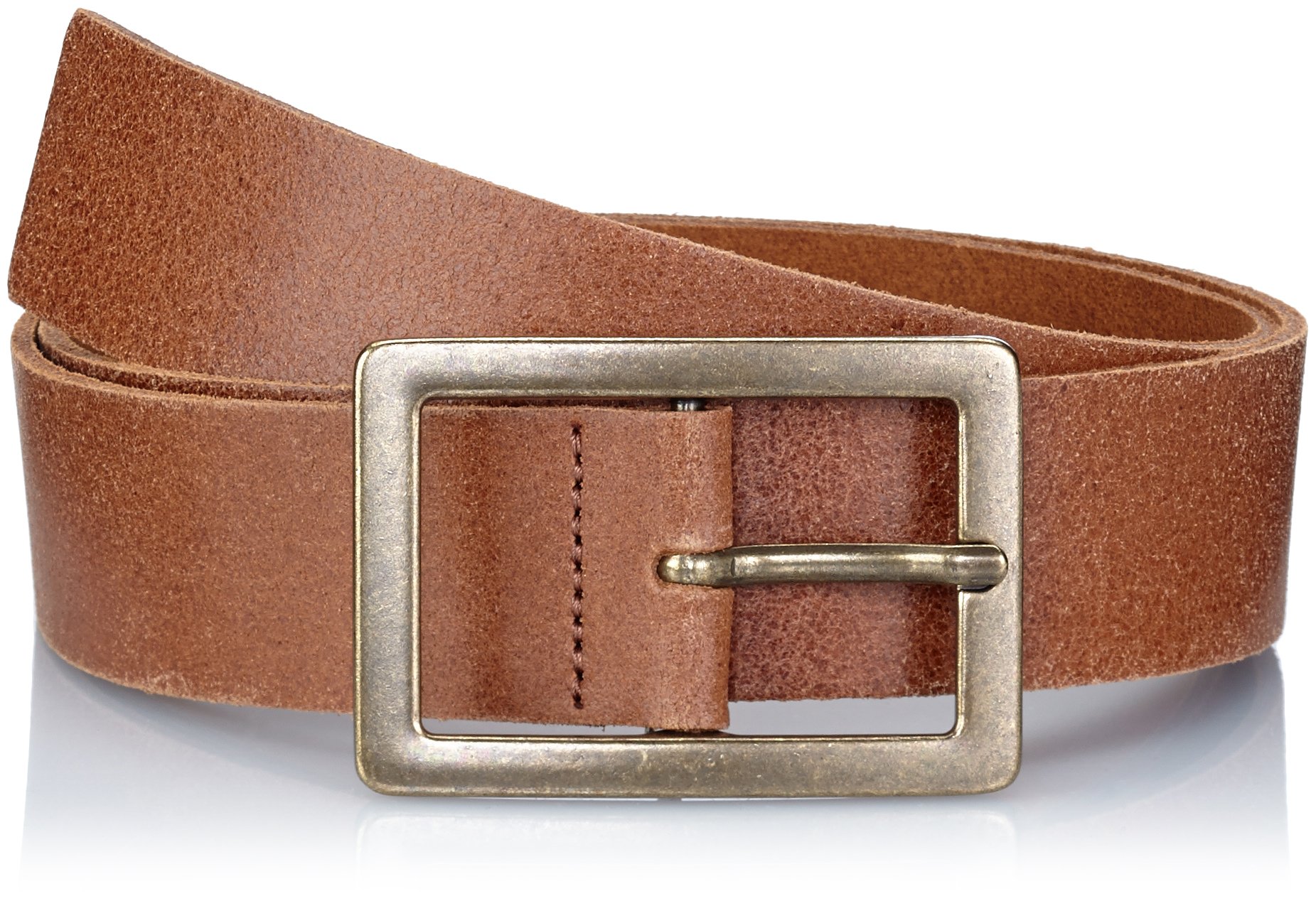 Pieces Pcdarling Leather Jeans Belt cintura XL cognac pelle