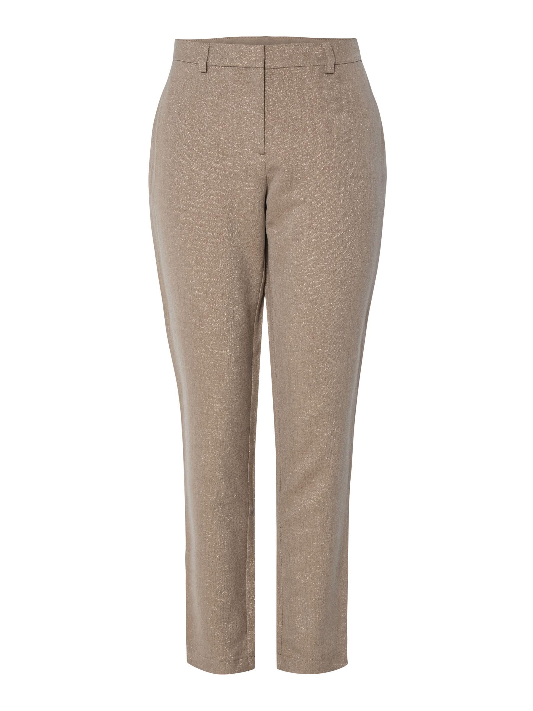 Pieces Pcbosella MW Pantaloni alla caviglia donna con glitter