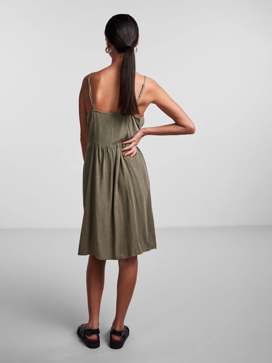Pieces Pcvinsty Slip Dress Noos vestito donna sottoveste
