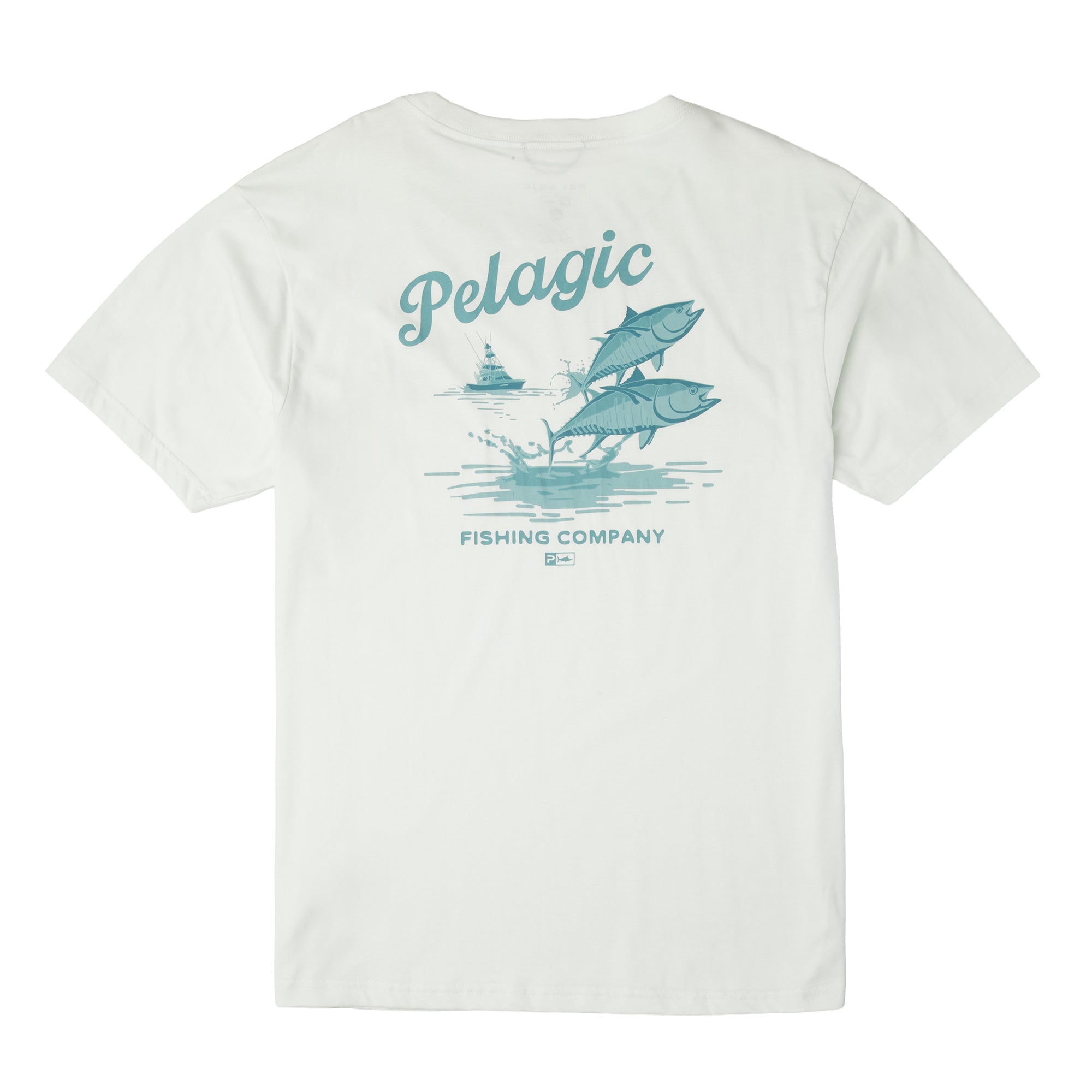Pelagic Jumpers t-shirt uomo bone cotone