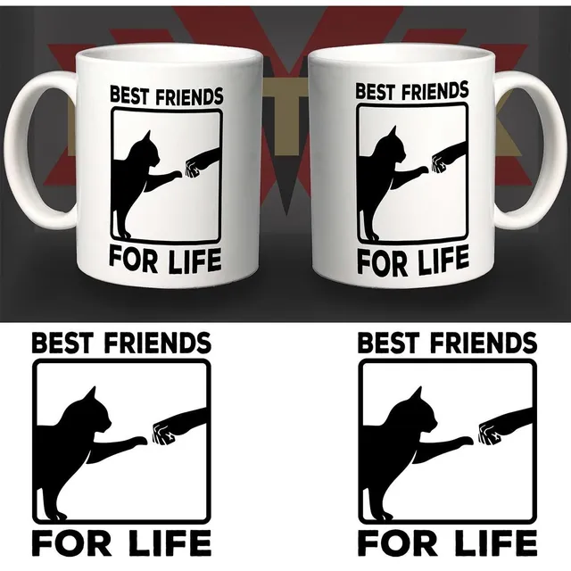 Matrix Pet Mug Cat Best Friend tazza ceramica