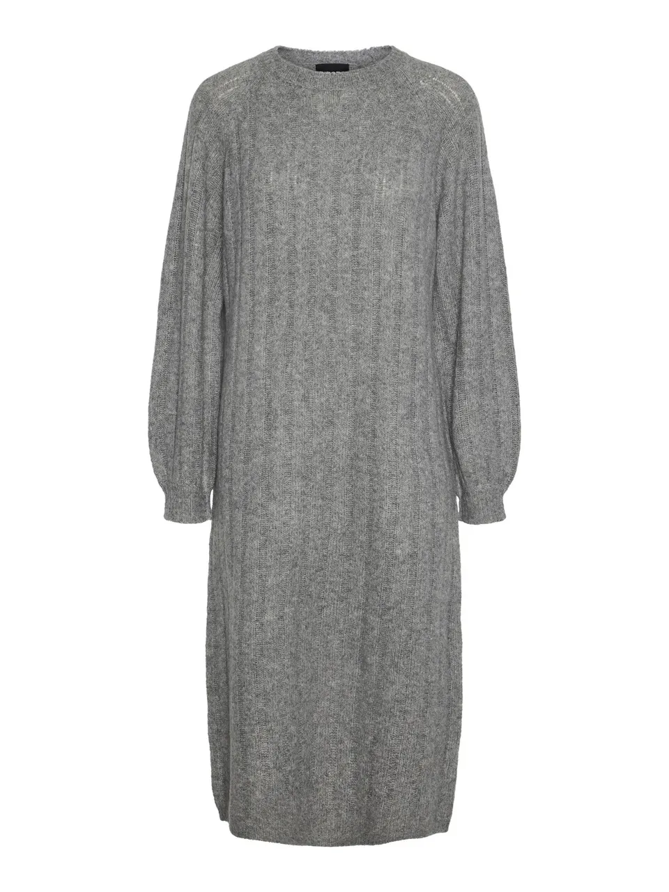 Pieces PCMaggy abito in maglia donna grigio melange
