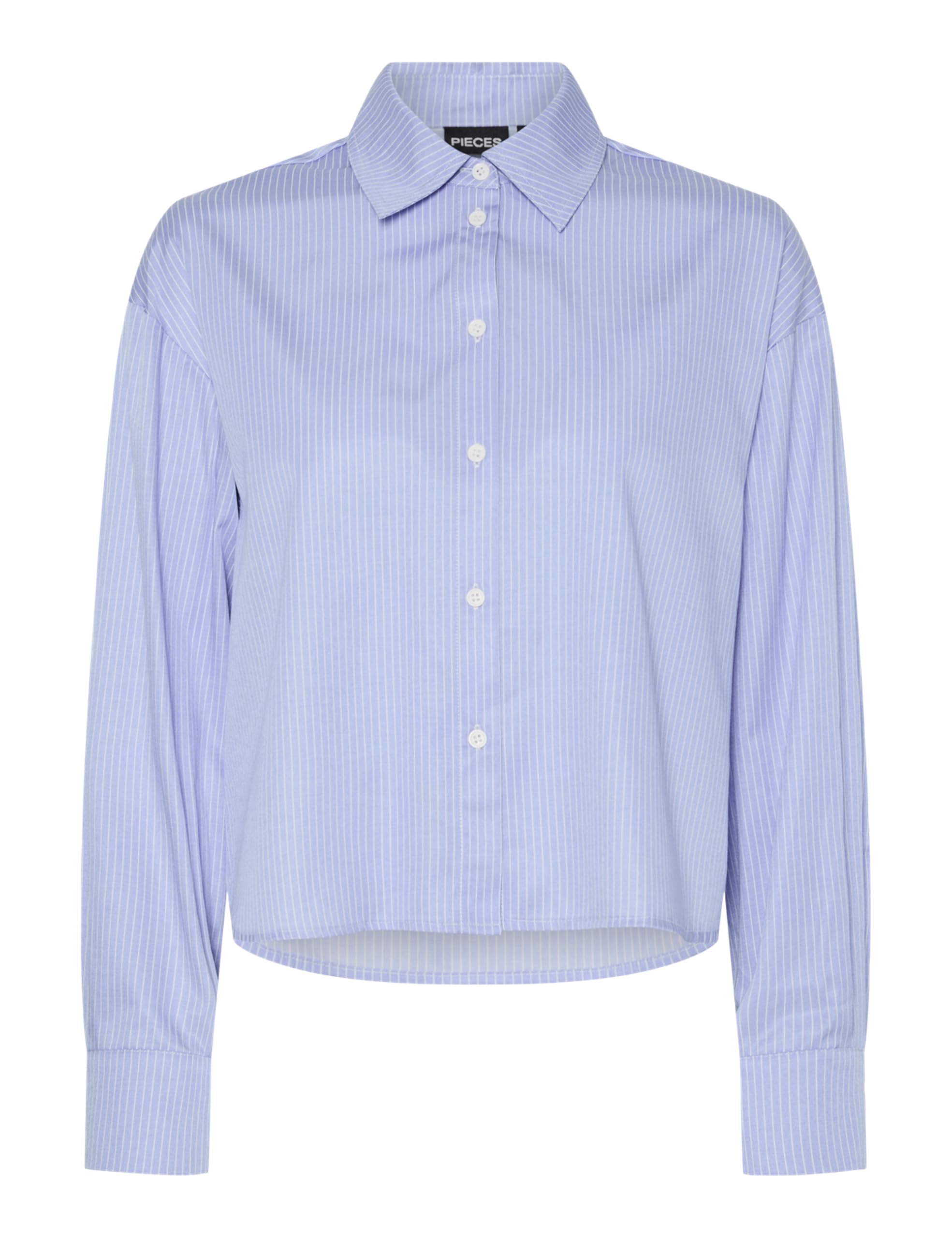 Pieces Pcjeona LS Wvn BC camicia donna taglia M lavanda