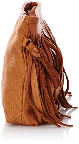 Pieces Pcjinger borsa a tracolla piccola con frange