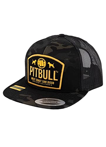 Pit Bull West Coast cappellino trucker mimetico taglia unica