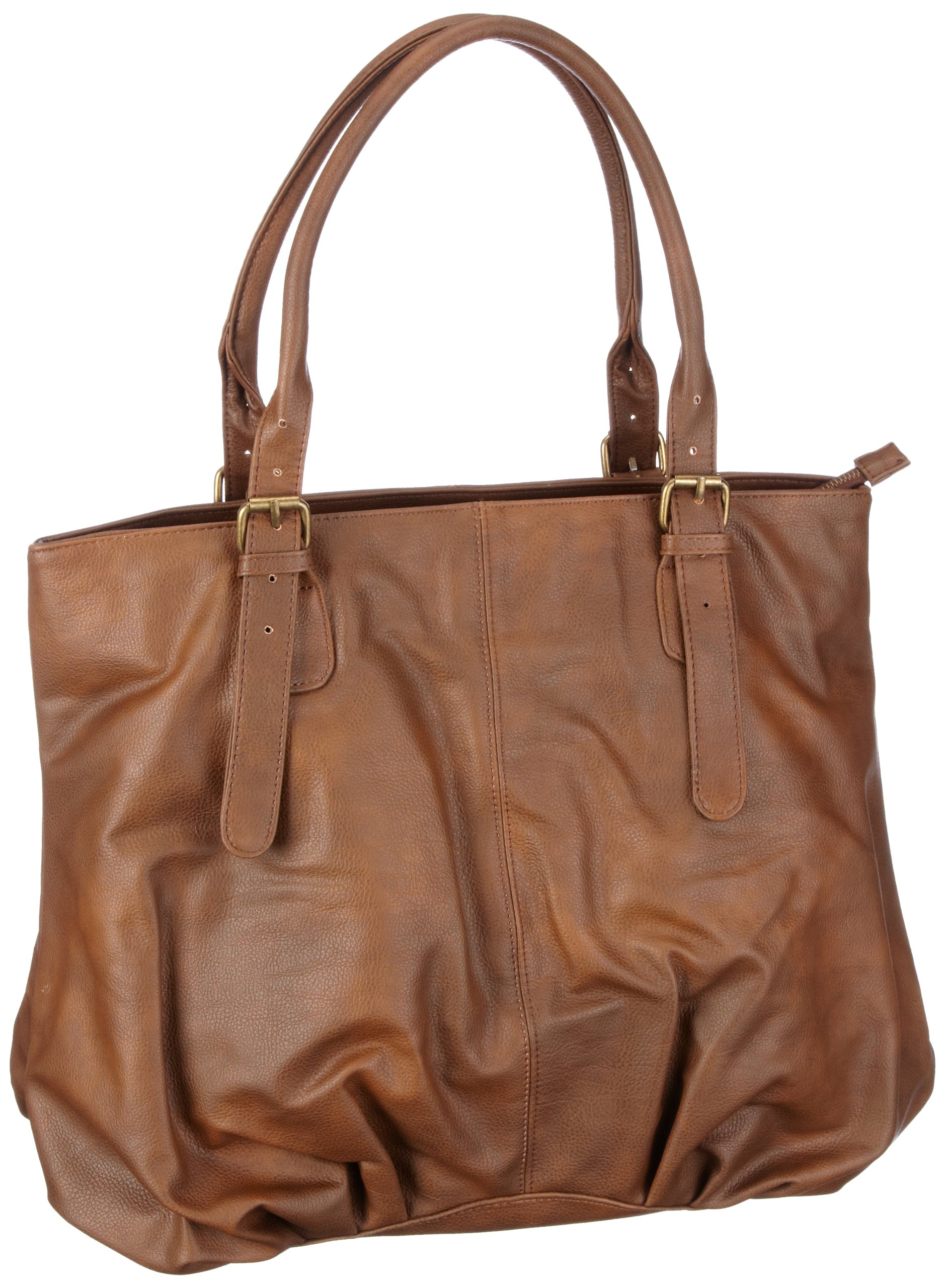 Pieces Hamlet borsa donna cognac 53x34x25 cm
