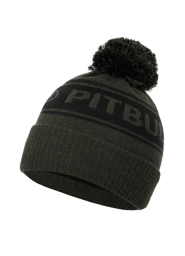 Pit Bull West Coast Vermel berretto invernale acrilico