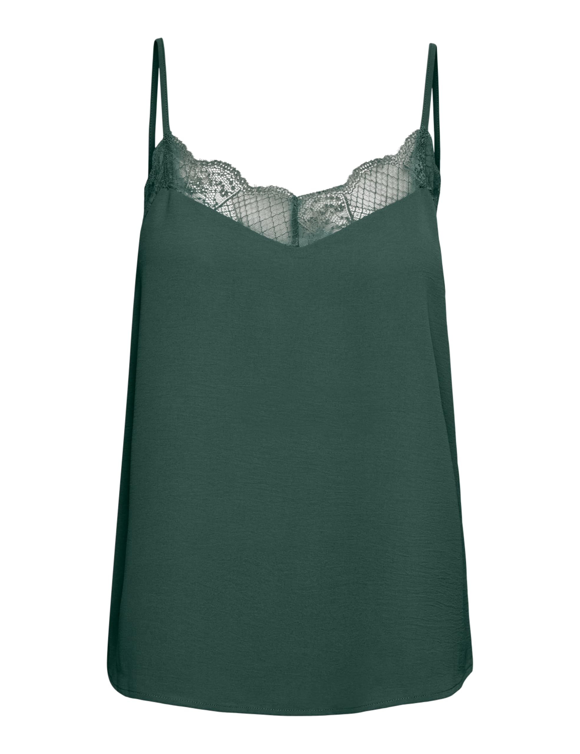 PIECES Pctiffany top donna pizzo senza maniche
