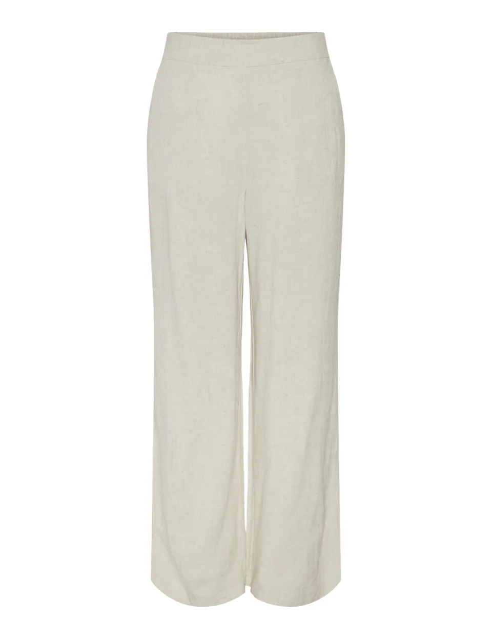 Pieces Pcvinsty HW Linen pantaloni lino donna 36/L viscosa