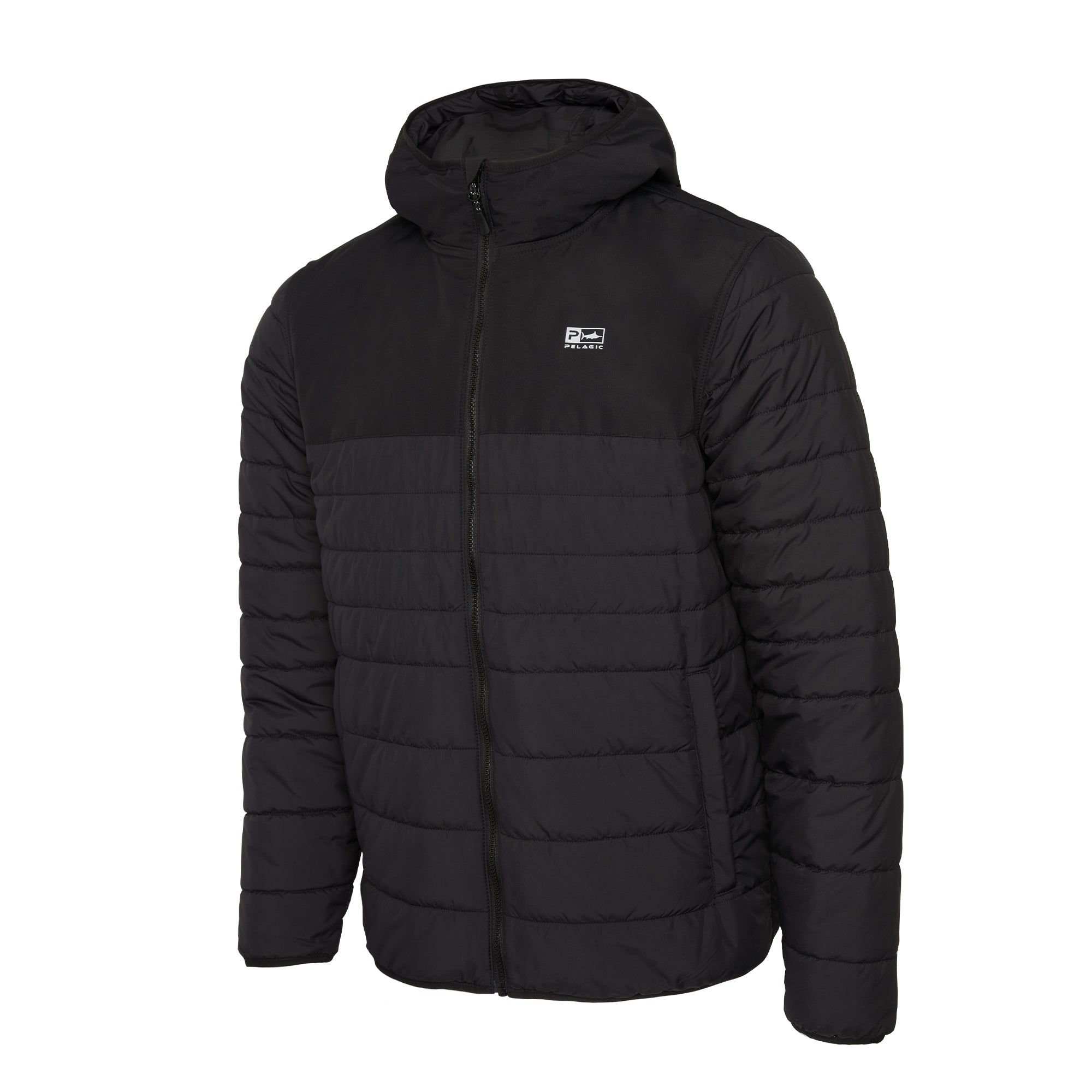 PELAGIC Cold Front giacca piumino uomo nero imbottito