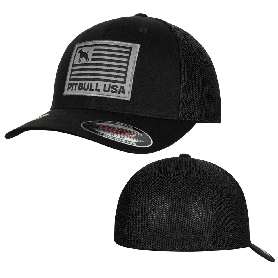 Pitbull USA berretto baseball mimetico cotone unisex