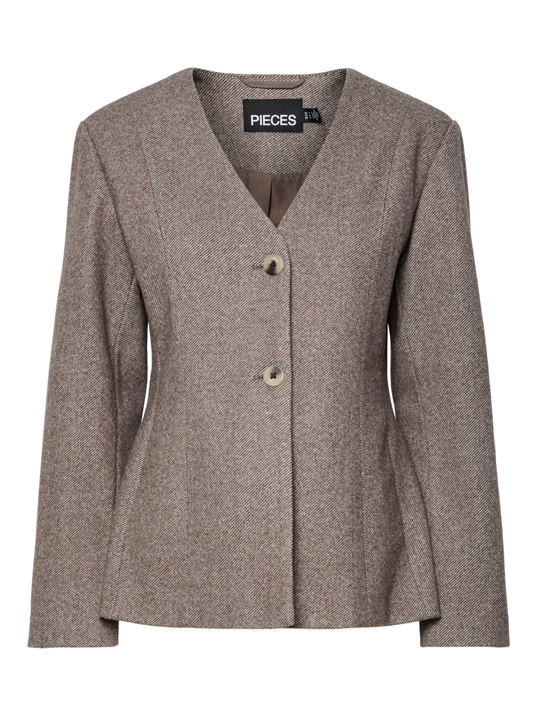 Pieces Pcriley LS Blazer Donna Taglia L Comodo