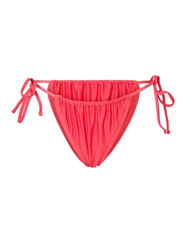 Pieces Pcbaomi Tie Bottom slip bikini con lacci