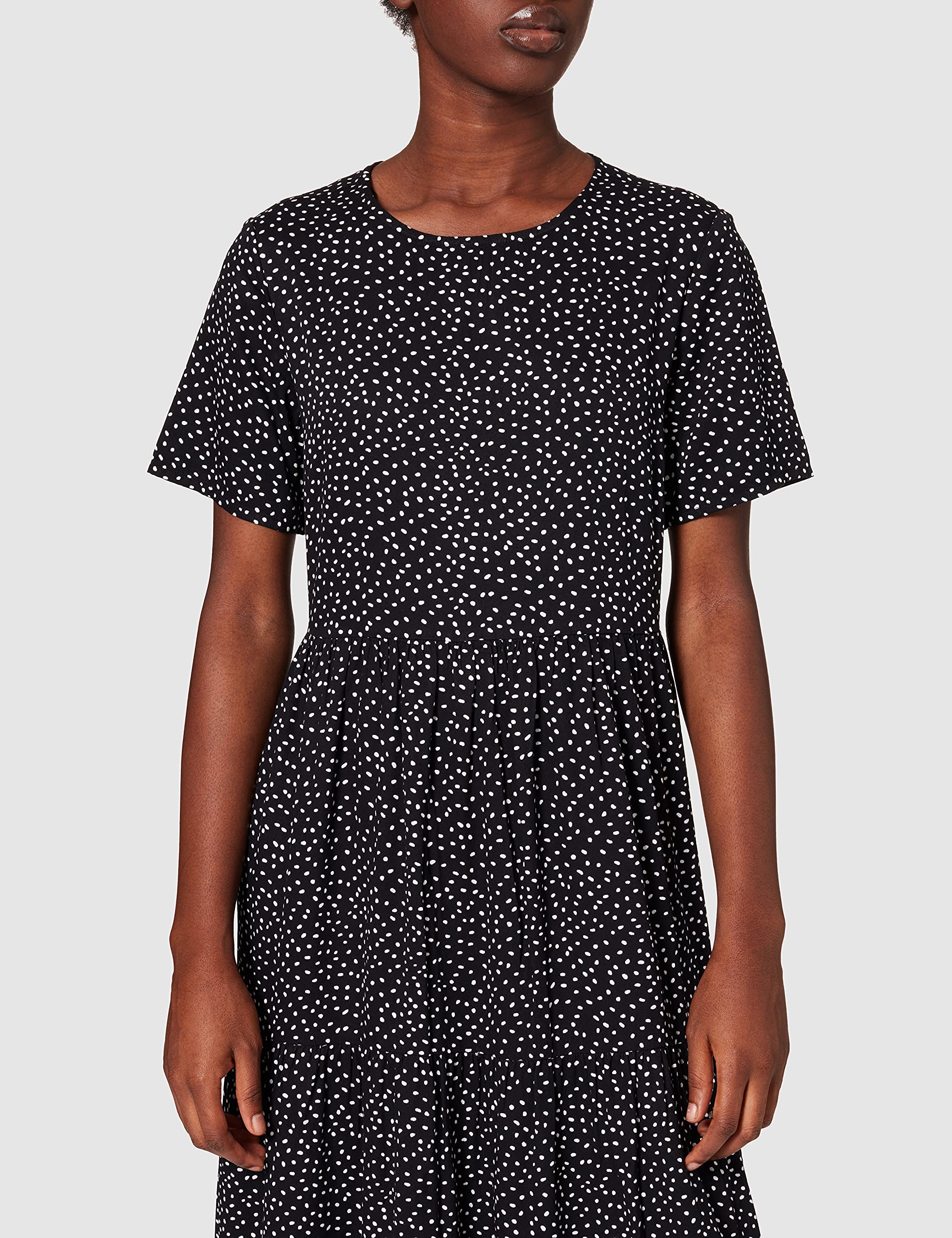 Pieces Pcelle SS Midi Dress BC vestito midi pois