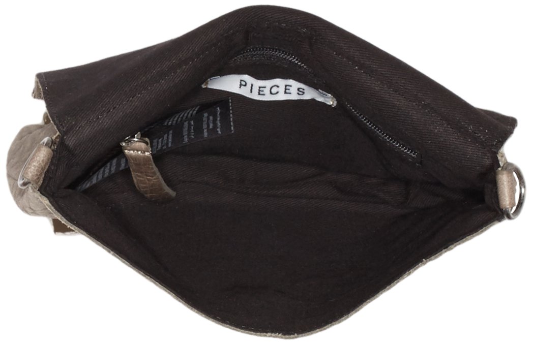 Pieces Pcpaula Suede Borsa a Tracolla Donna Pelle