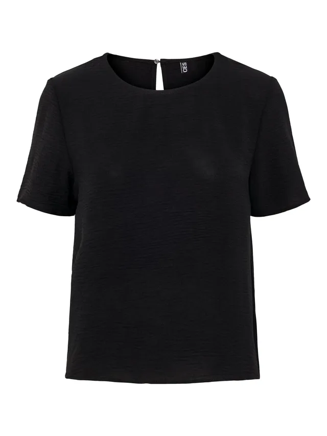 Pieces Pcanna SS Noos top scollo rotondo uso quotidiano