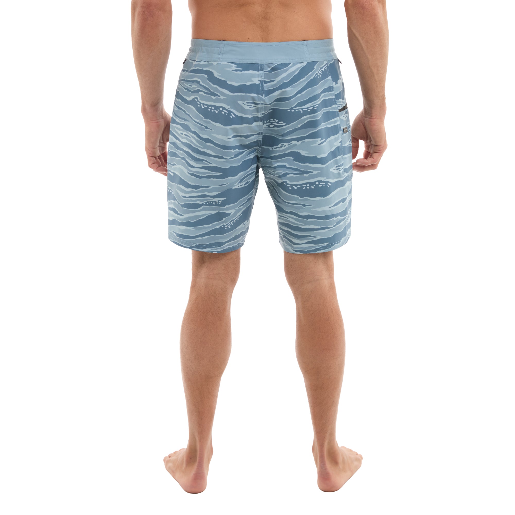 Pelagic Leaderman boardshort pesca petrol mimetico