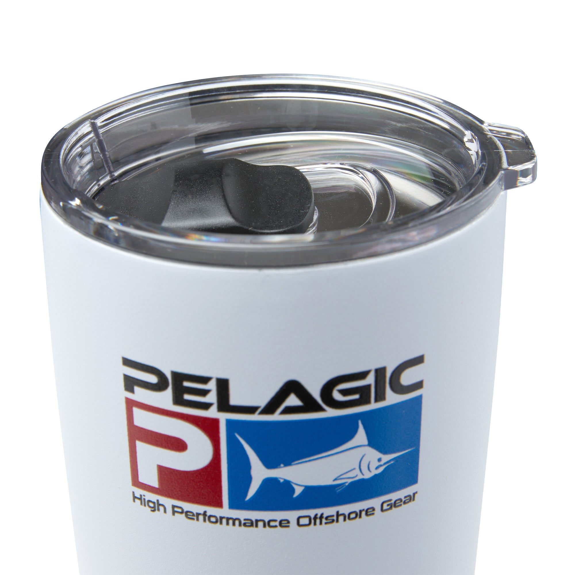 Pelagic Deluxe tazza termica 20oz bianca in acciaio